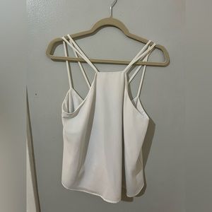 White strappy tank top by the fifth size small